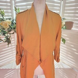 ISLA MAUDE legant Women's Mustard Jacket Med 1352